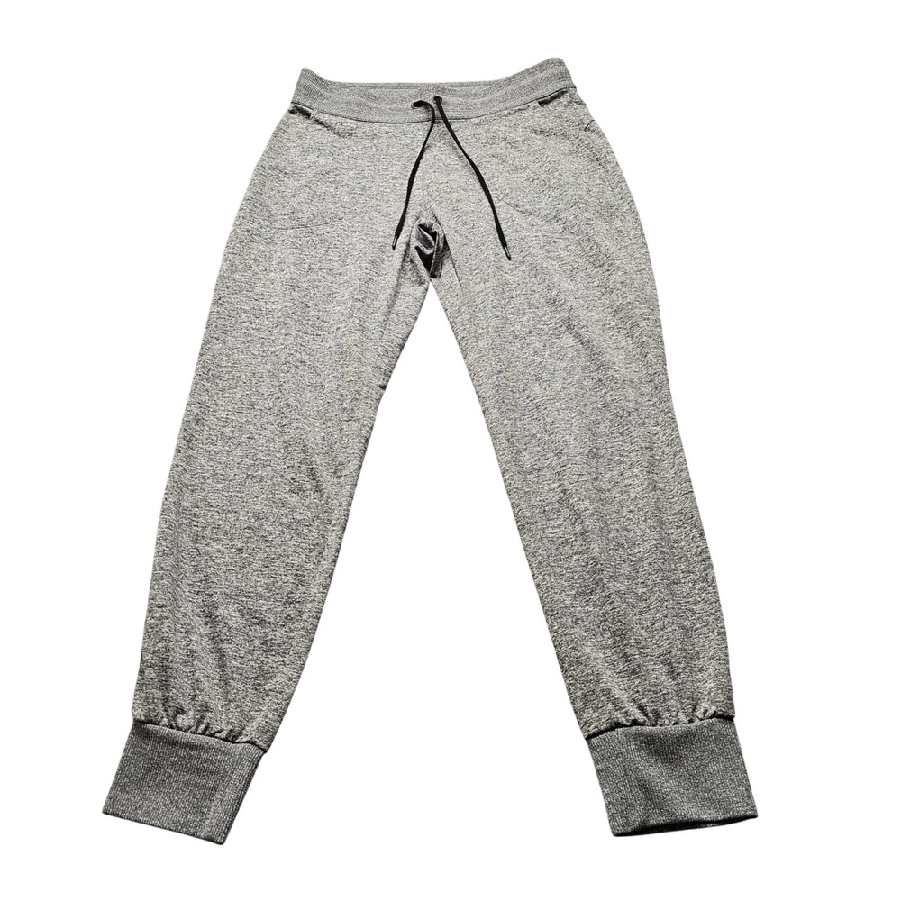 Athleta Heather Gray Jogger Sweatpants Womens L Gray Performance Activewear